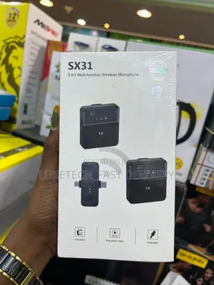 Sx31 3-in-1 Multi-Function Wireless Microphone by Blitzwolf