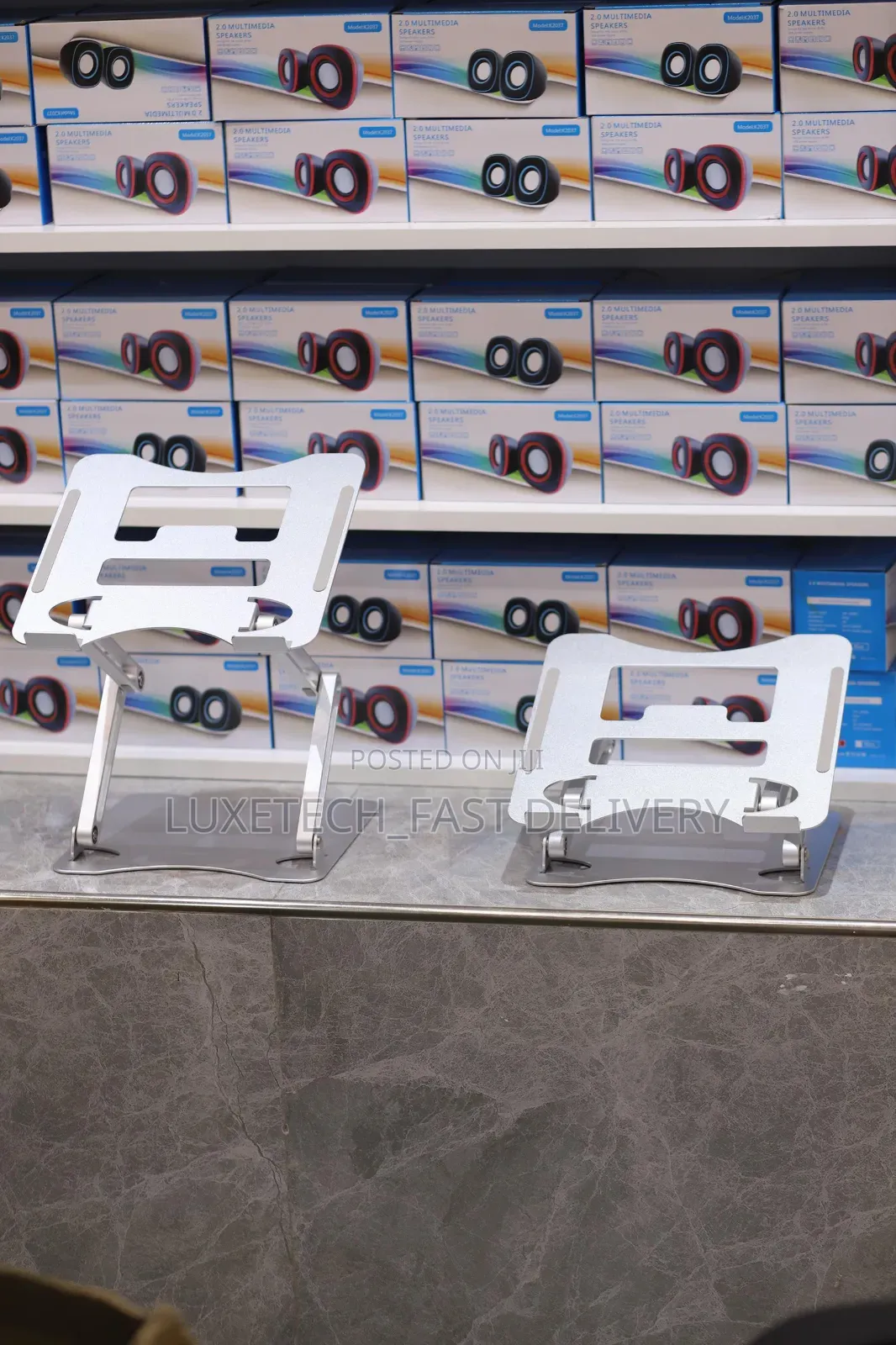 Adjustable and Portable Laptop Stand