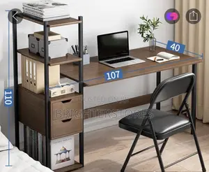 Complete Office Table N Chair Folding