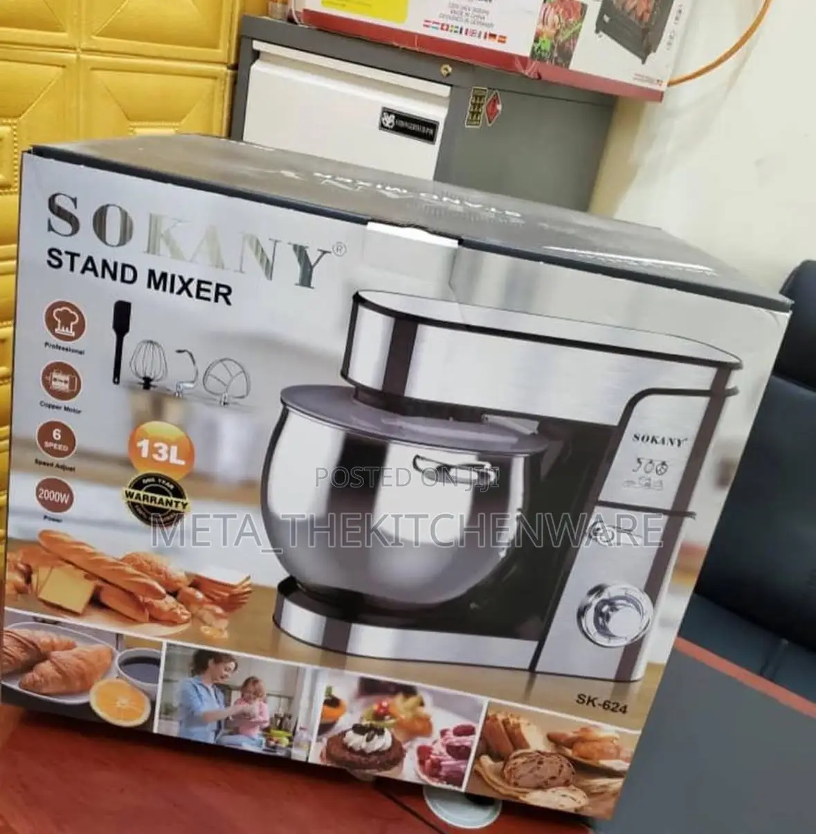 Sokany Stand Mixer 13l