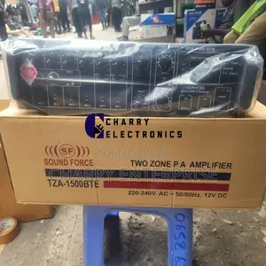 Original Sound Force Two Zone Pa Amplifier Tza 1500bte