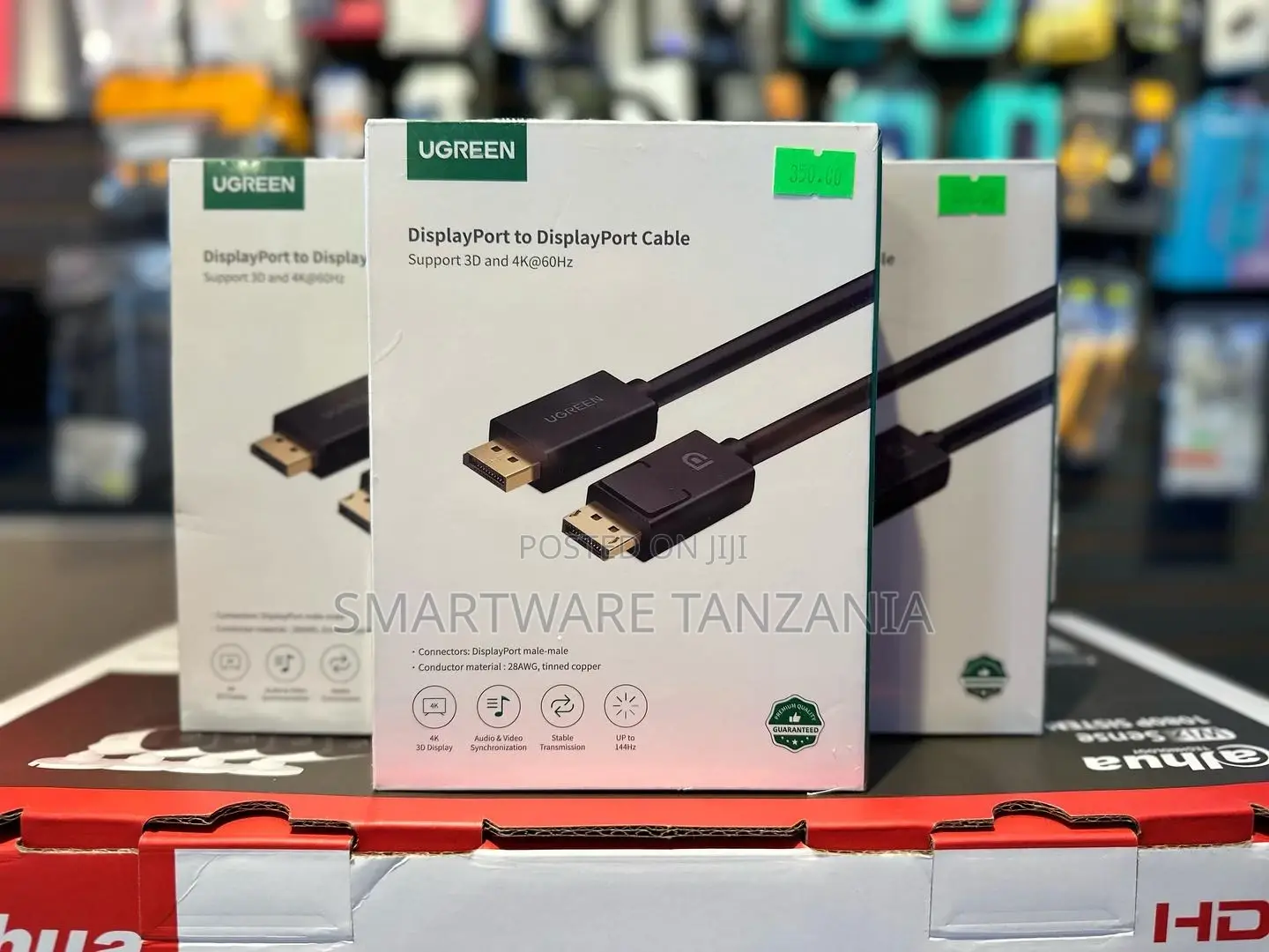 Ugreen Ultra Hd Displayport Dp102 Dp Male To Male Cable