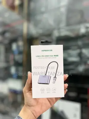 Ugreen Usb 3.0 To Hdmi / Vga Converter, Dual Screen Display
