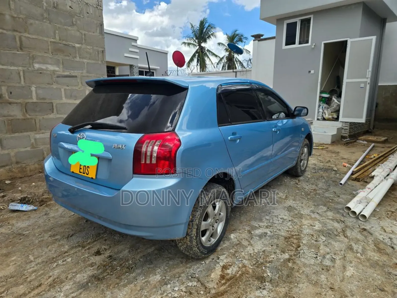 Toyota Corolla RunX 2007 Blue