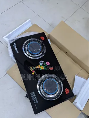 Jiko Plate Mbili La Kioo