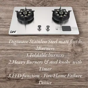 Digiwave Gas Cooker 2 Burner With Timer