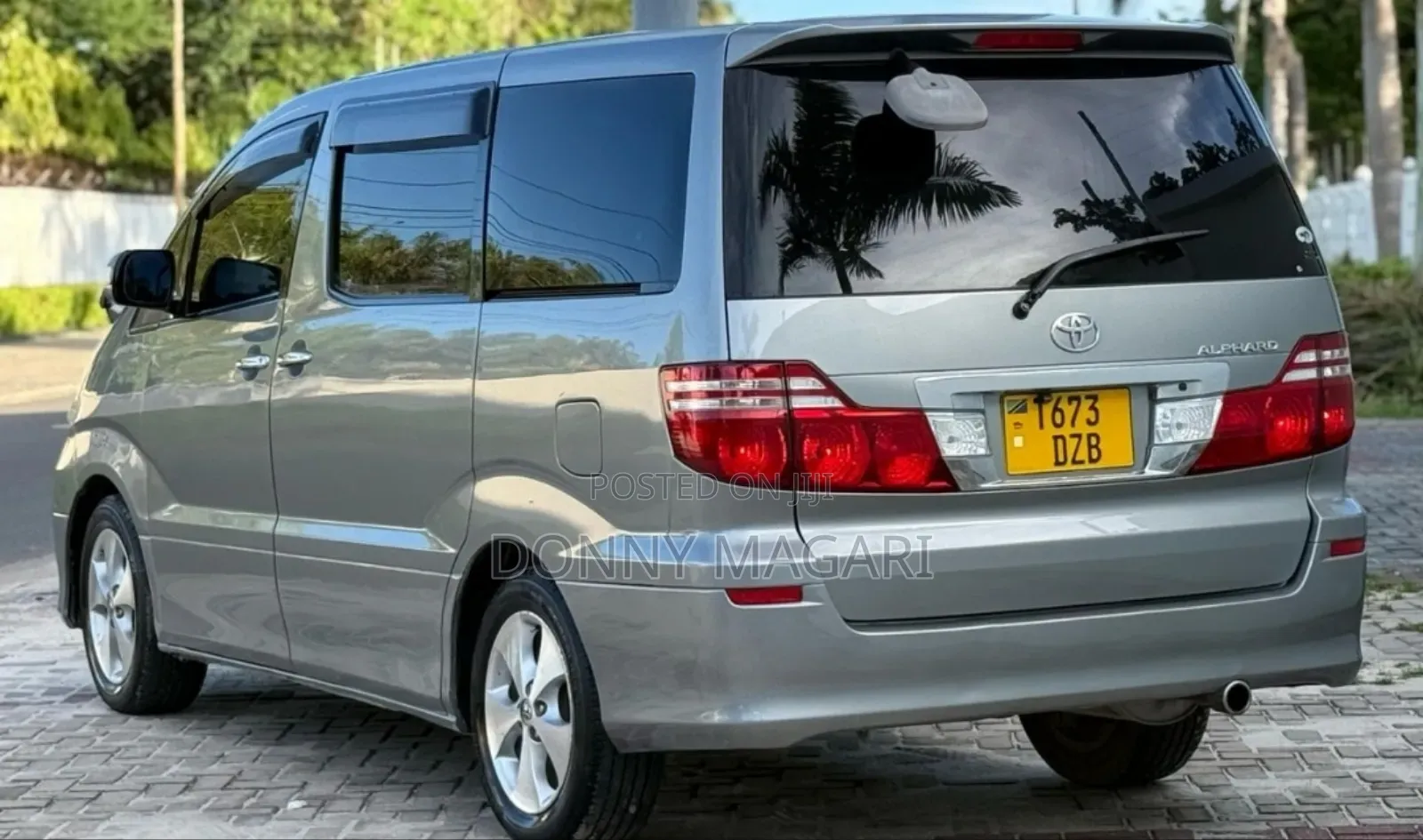 Toyota Alphard 2007 Gray