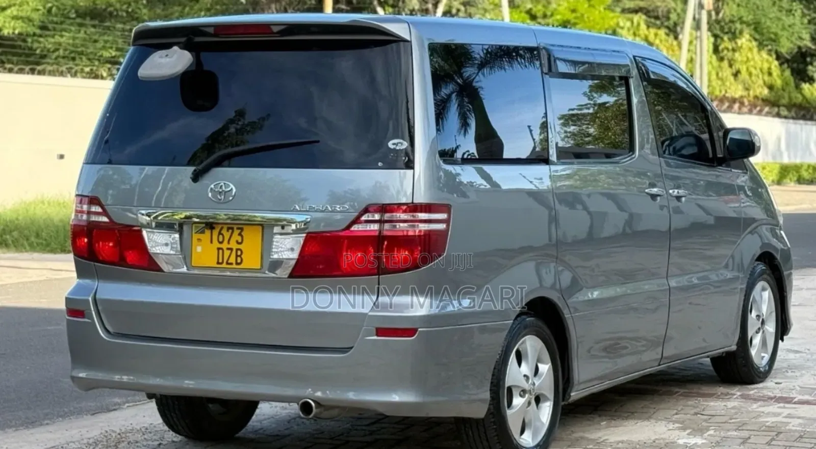 Toyota Alphard 2007 Gray