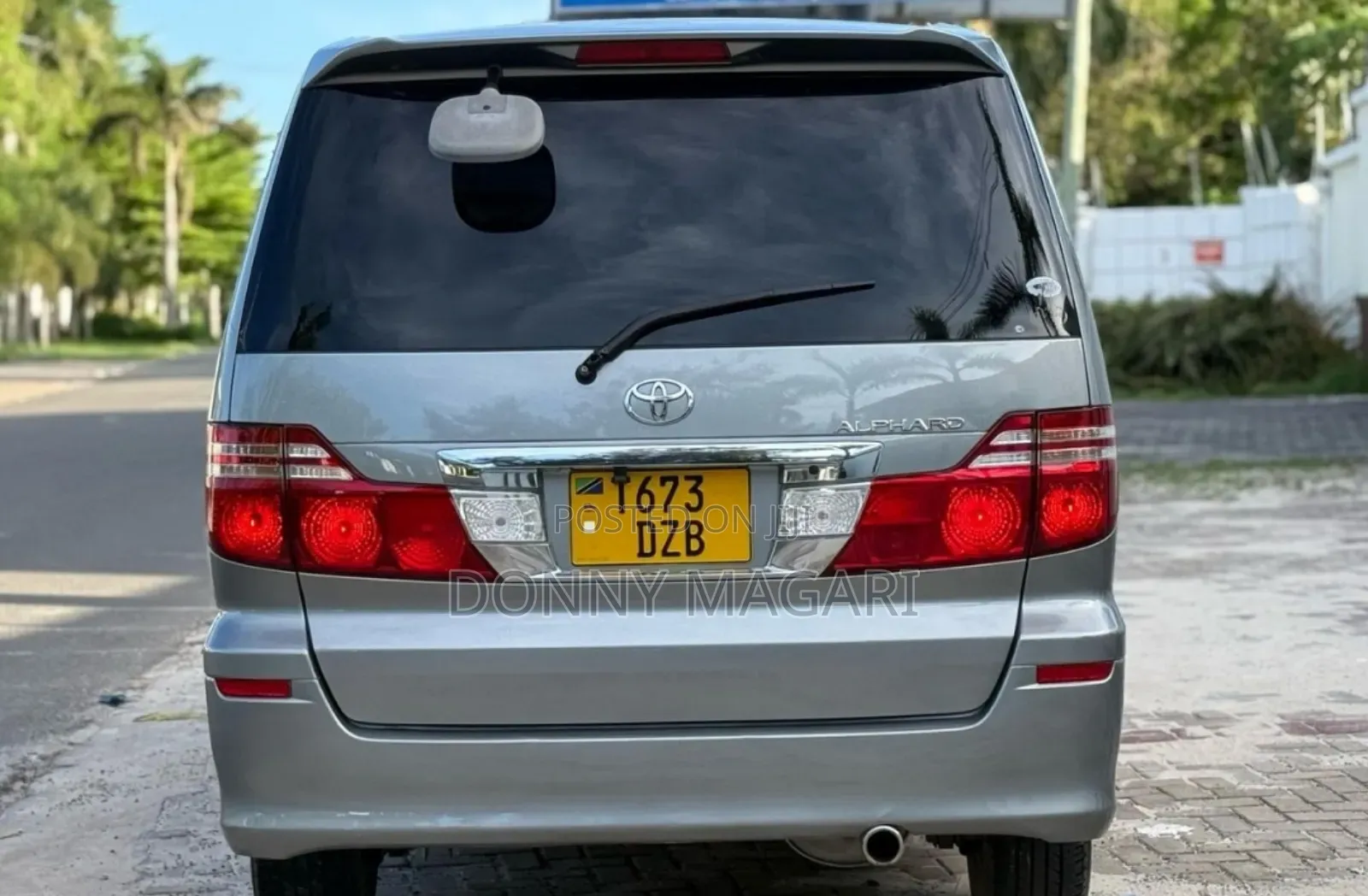 Toyota Alphard 2007 Gray