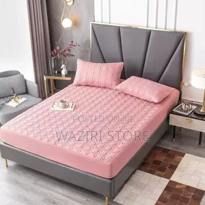 Waterproof Bed Cover With Two Pillowcase 5*6 6*6