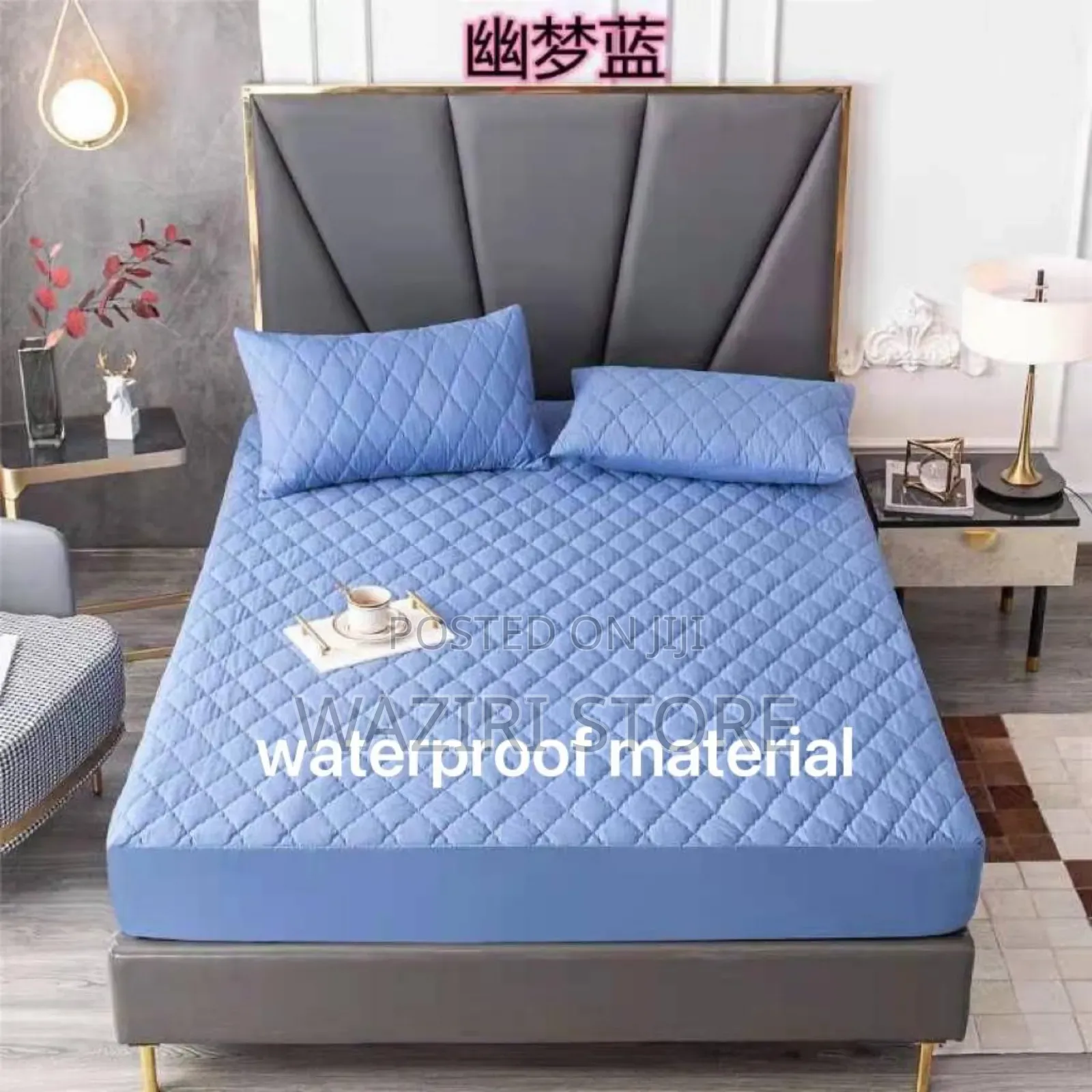 Waterproof Bed Cover With Two Pillowcase 5*6 6*6