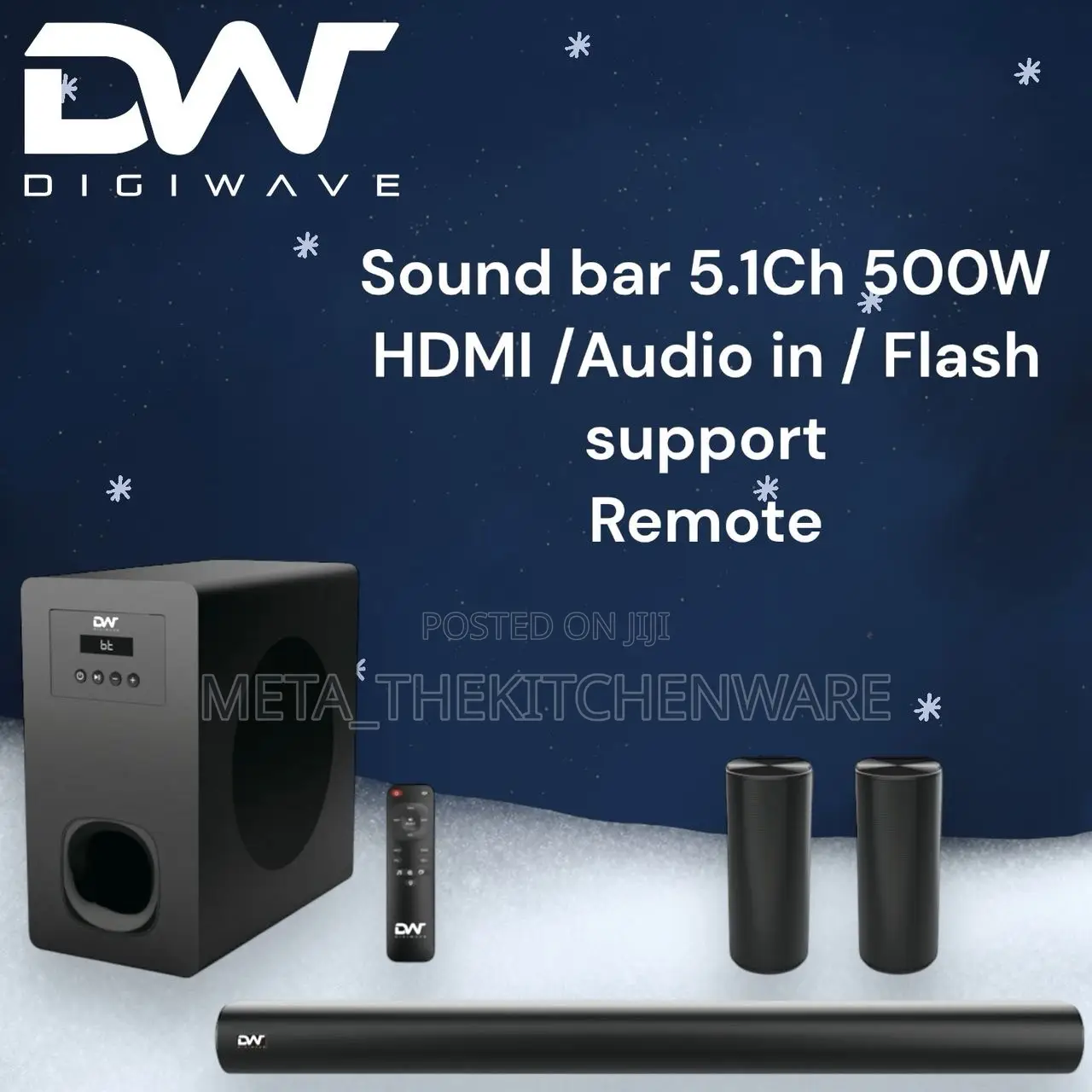 Digiwave Soundbar 5.1ch 500w