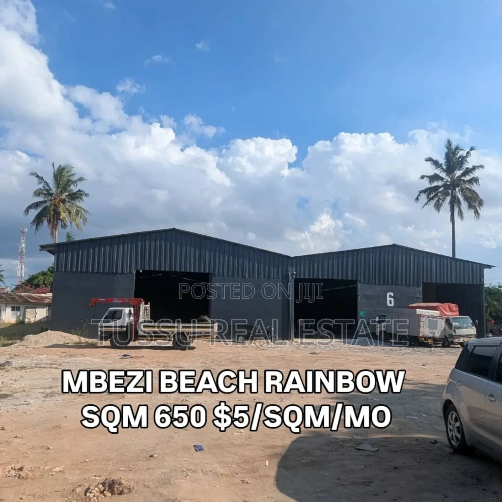 Warehouse for Rent Mbezibeach Rainbow