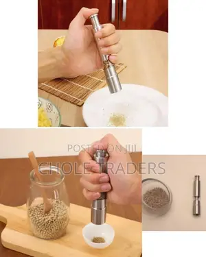 Stainless Steel Salt Pepper Grinder