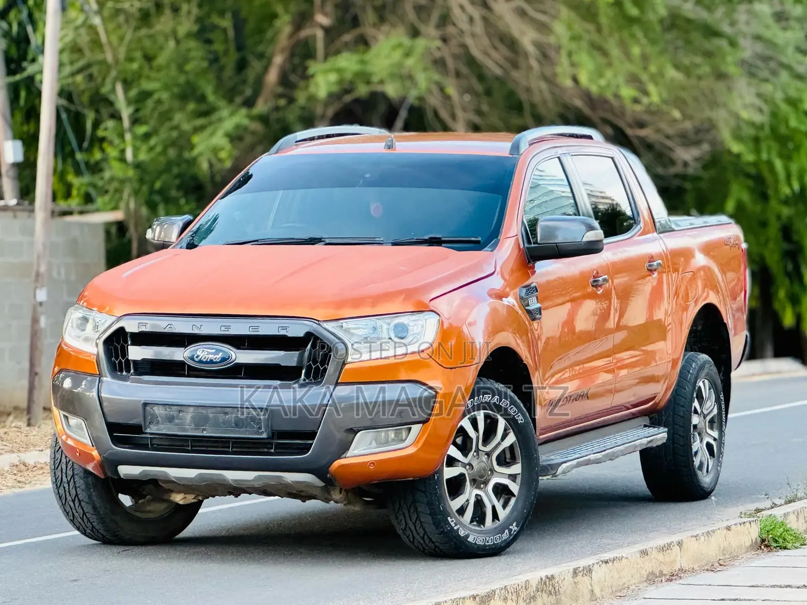 Ford Ranger Wildtrak 2016 Orange