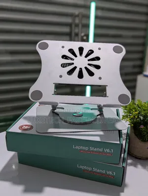 Laptop Stand V6.1 360° With Cooling Fan for 13" to 17" Size