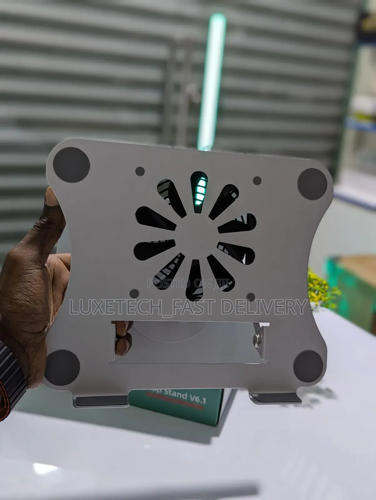 Laptop Stand V6.1 360° With Cooling Fan for 13" to 17" Size