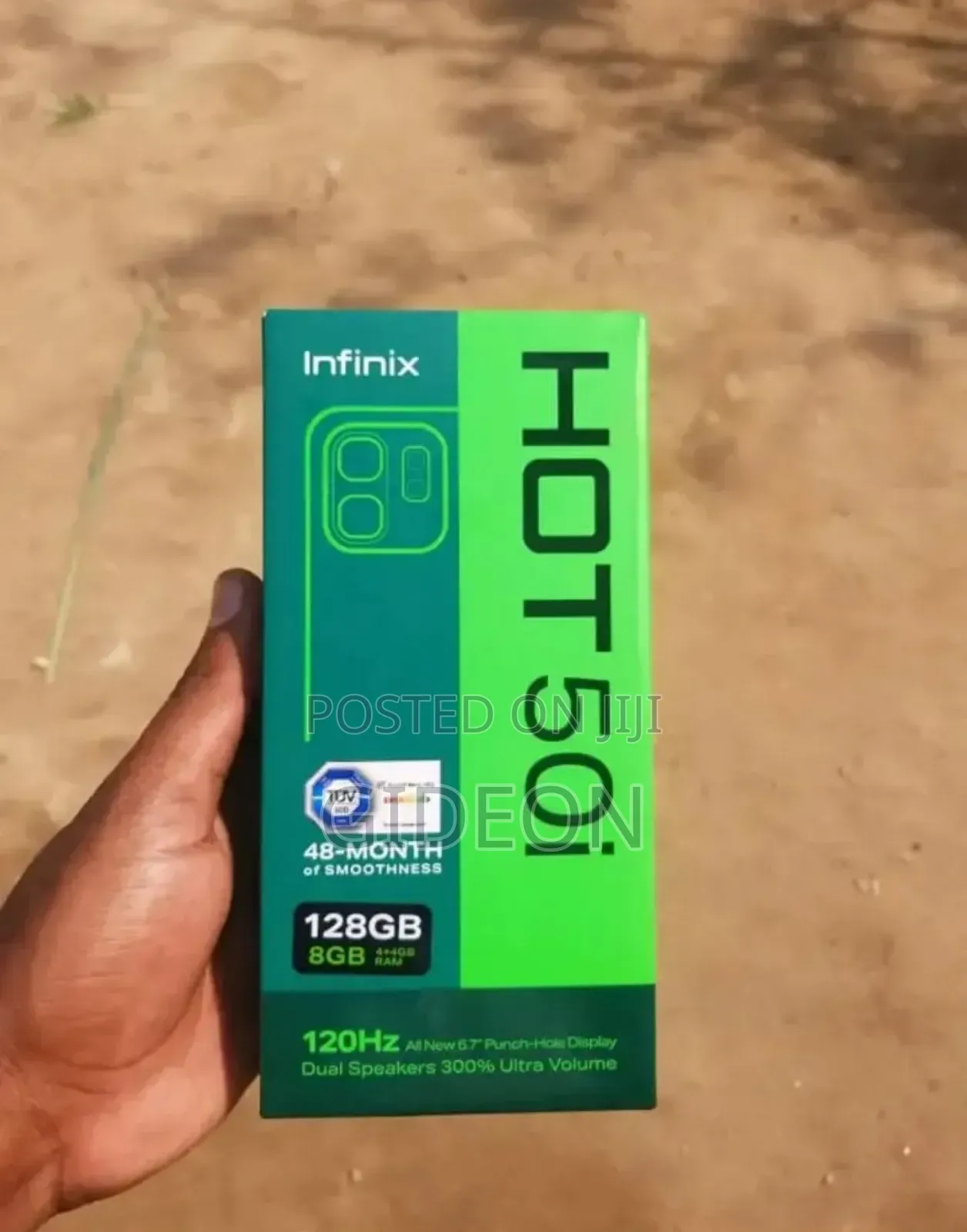 New Infinix Hot 50i 128 GB Gray