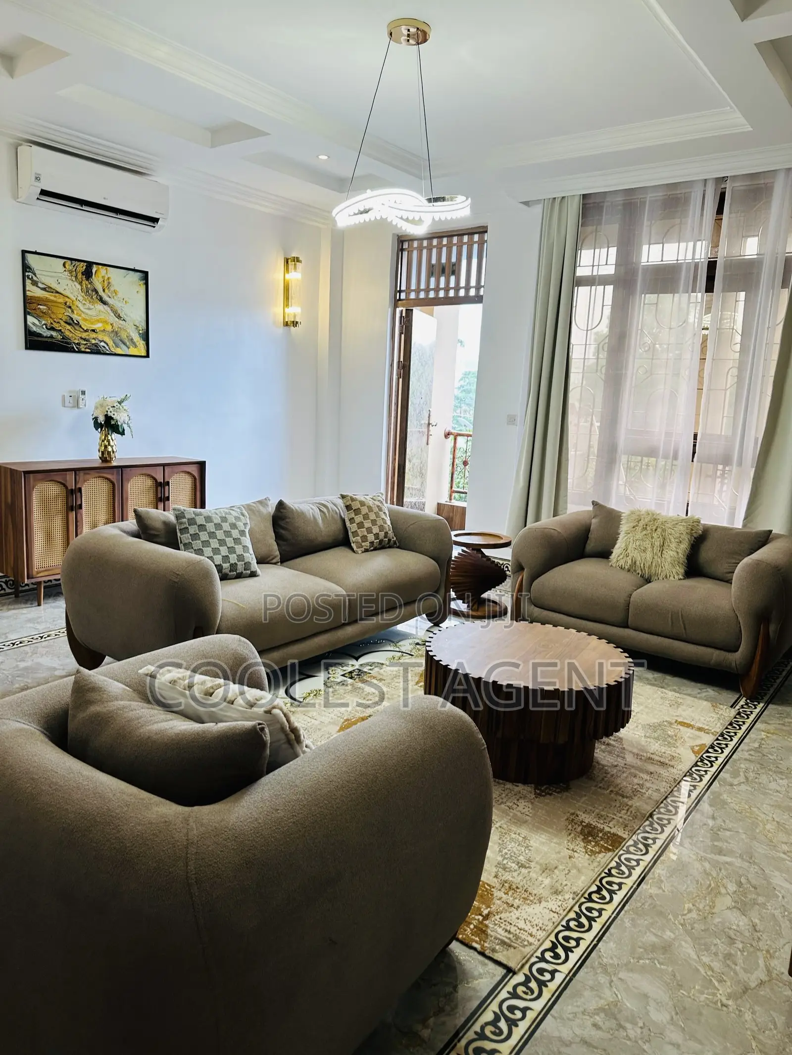 Furnished 3bdrm Apartment in Mikocheni, Kinondoni for rent