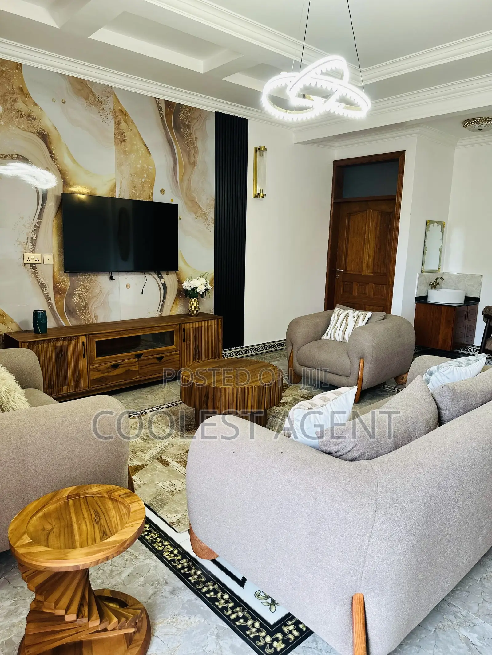 Furnished 3bdrm Apartment in Mikocheni, Kinondoni for rent