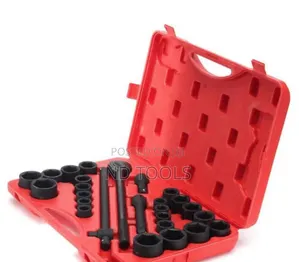 3/4" Socket Spanner Set 26pcs Heavy Duty Black