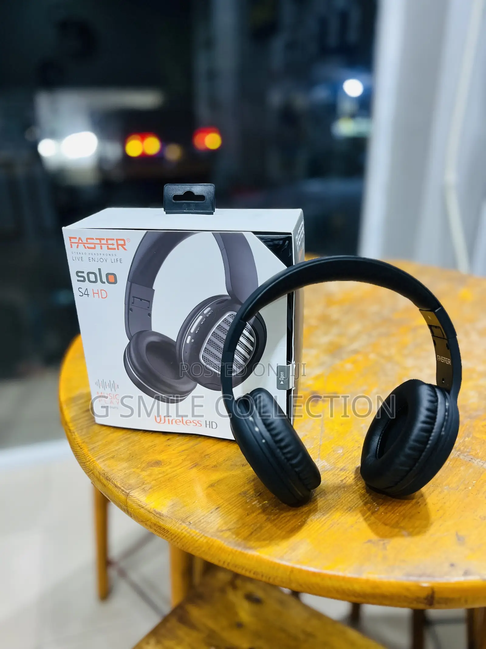 Faster S4 Wireless Headphones