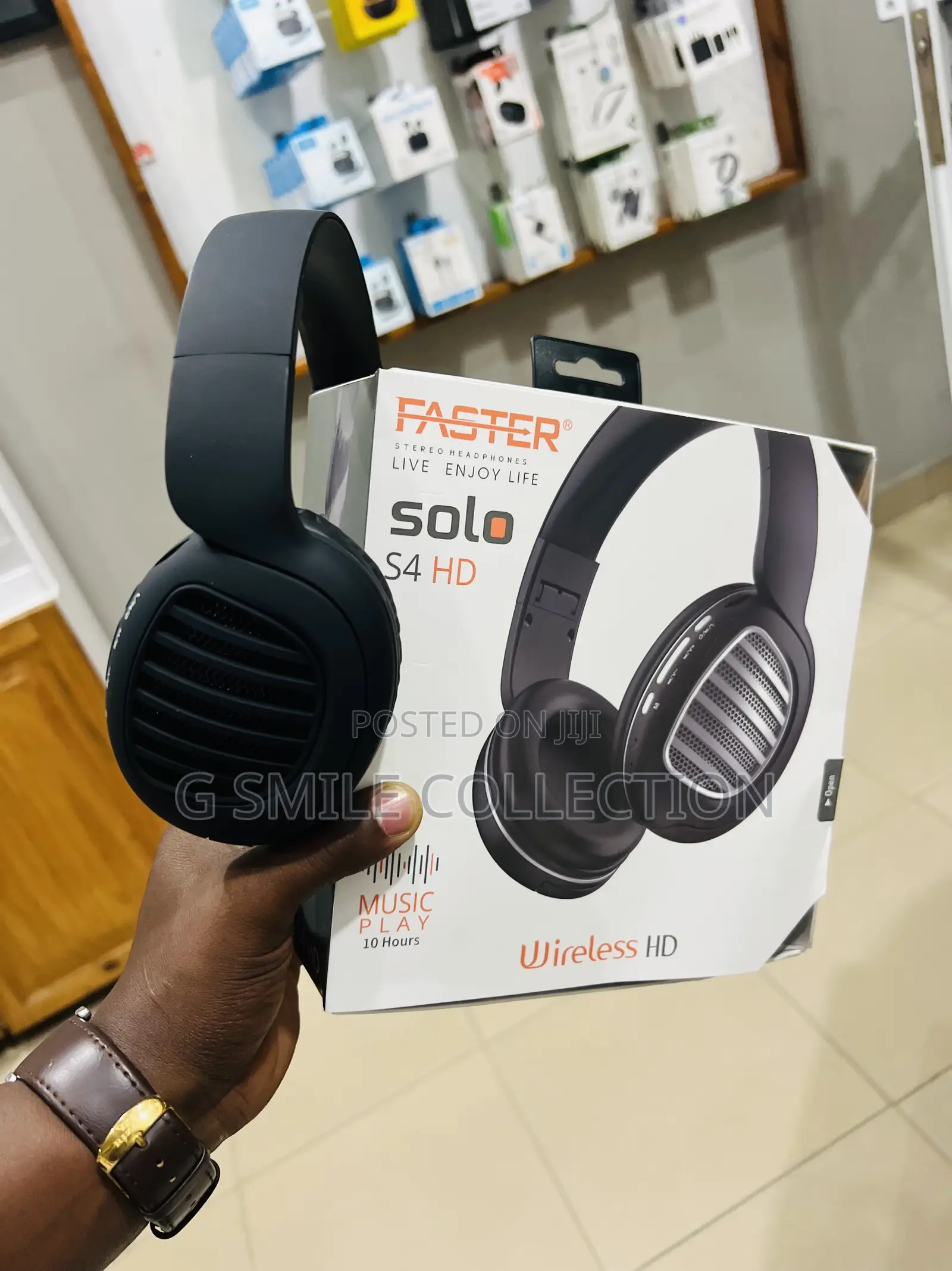 Faster S4 Wireless Headphones