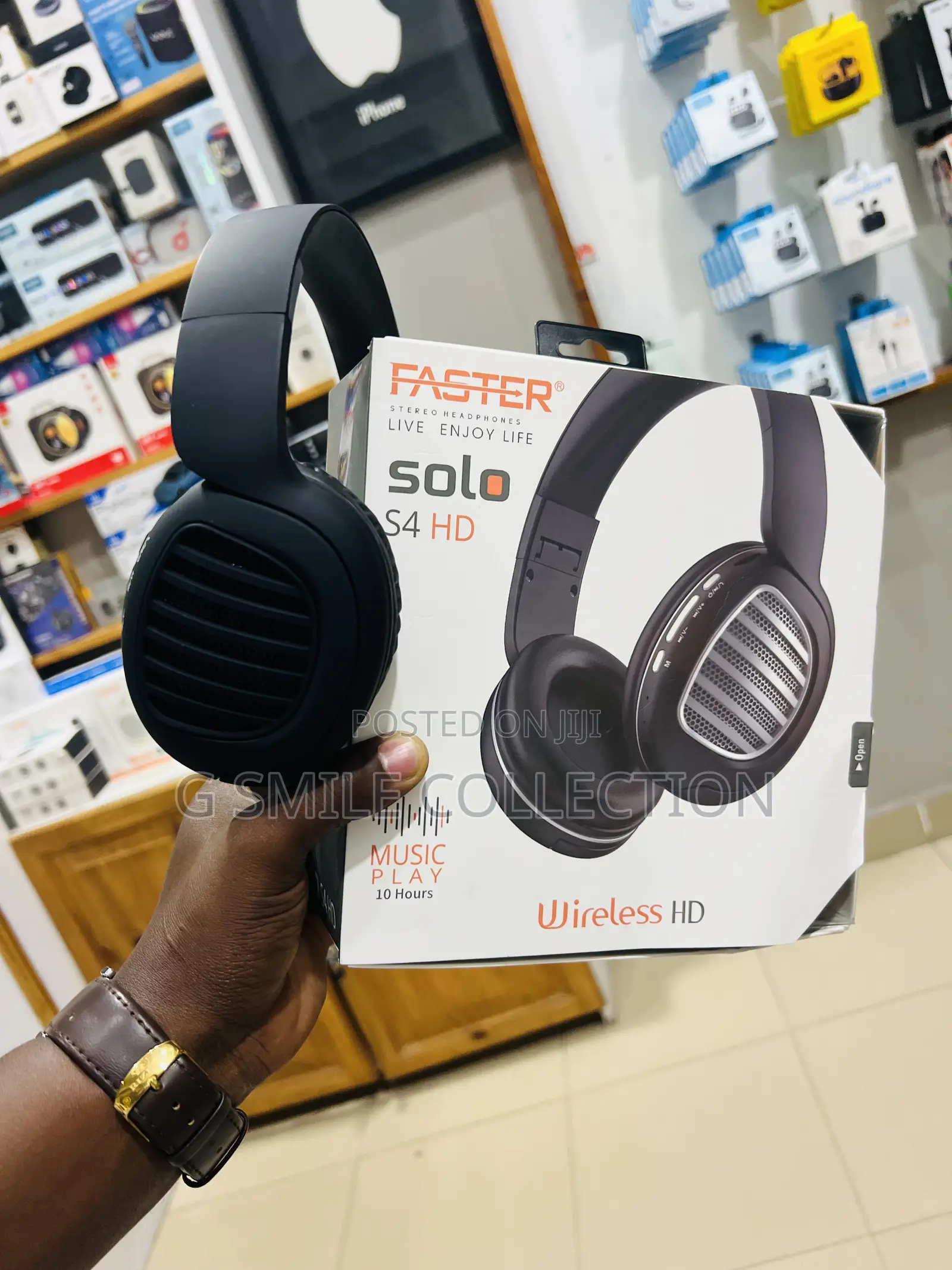 Faster S4 Wireless Headphones