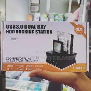 Usb 3.0 Dual Bay HDD Docking Station