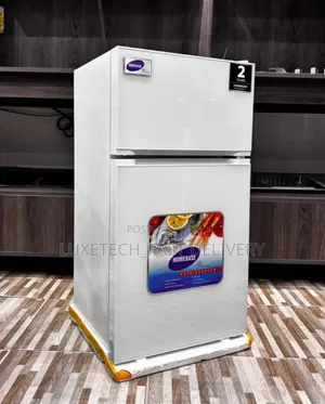 Homebase Double-Door Refrigerator 90 Liter
