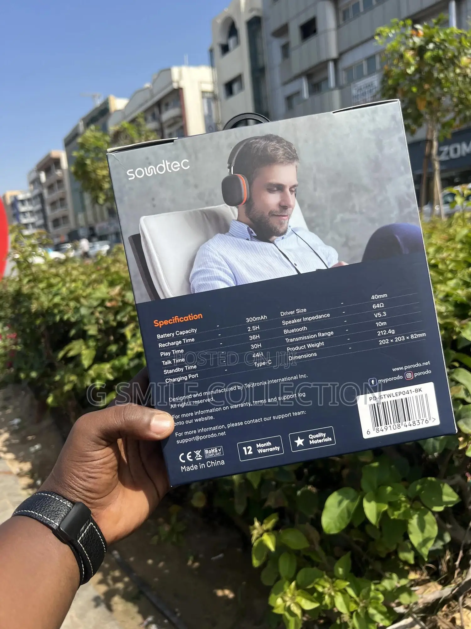 Porodo Soundtech Vibe Headphones