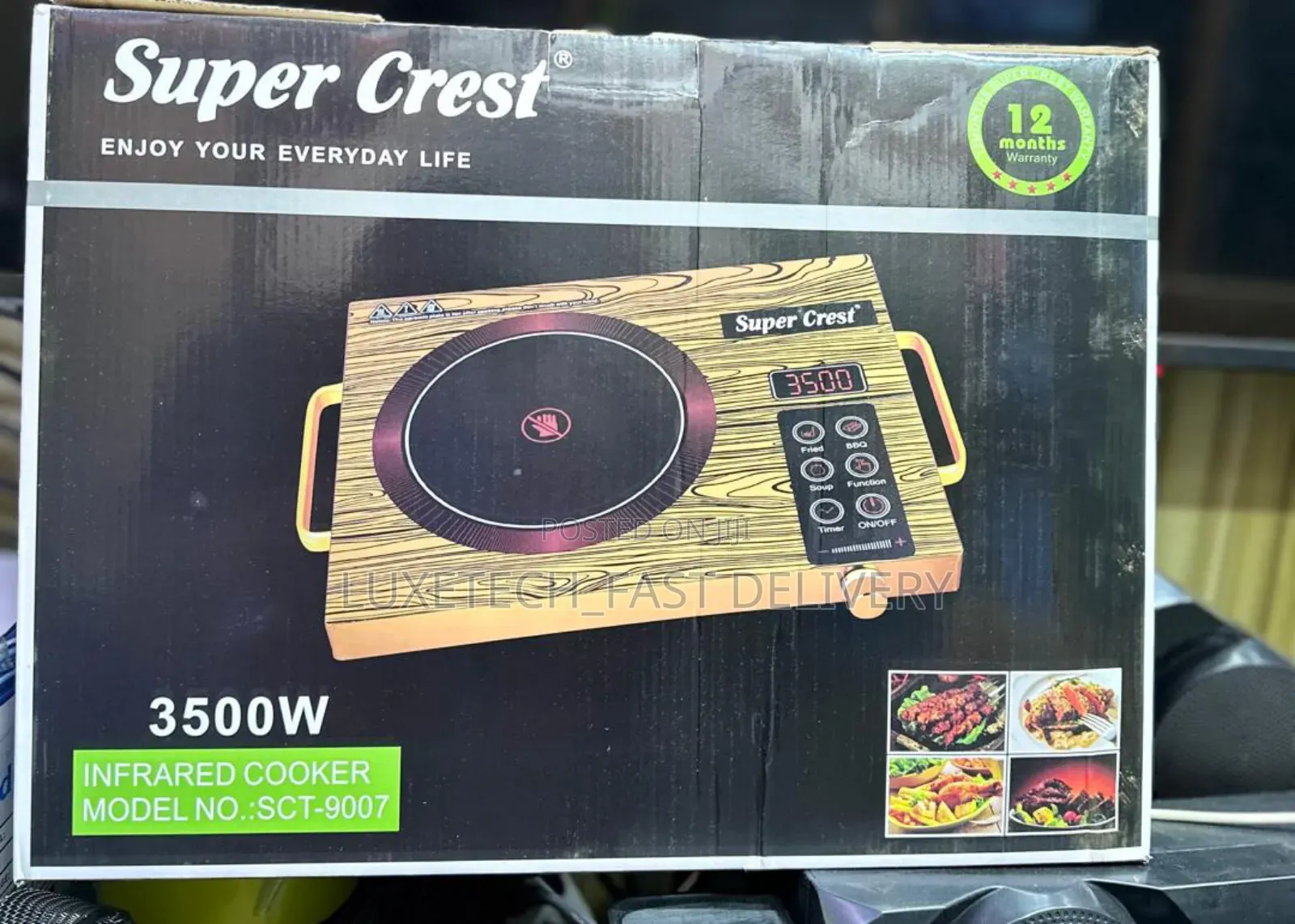 Super Crest Induction Cooker