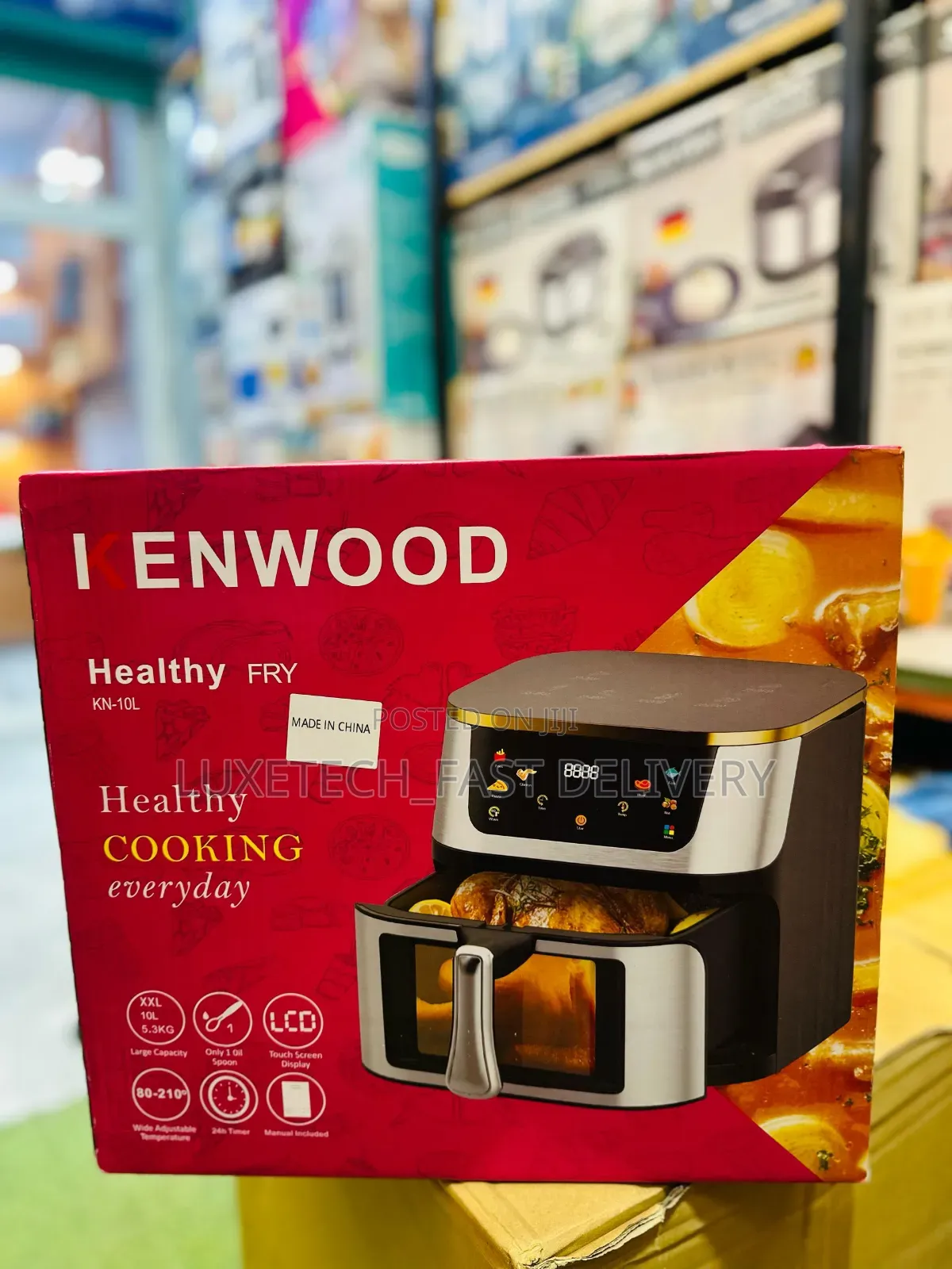 Kenwood 10l Air Fryer Healthy Cooking With Less Oil