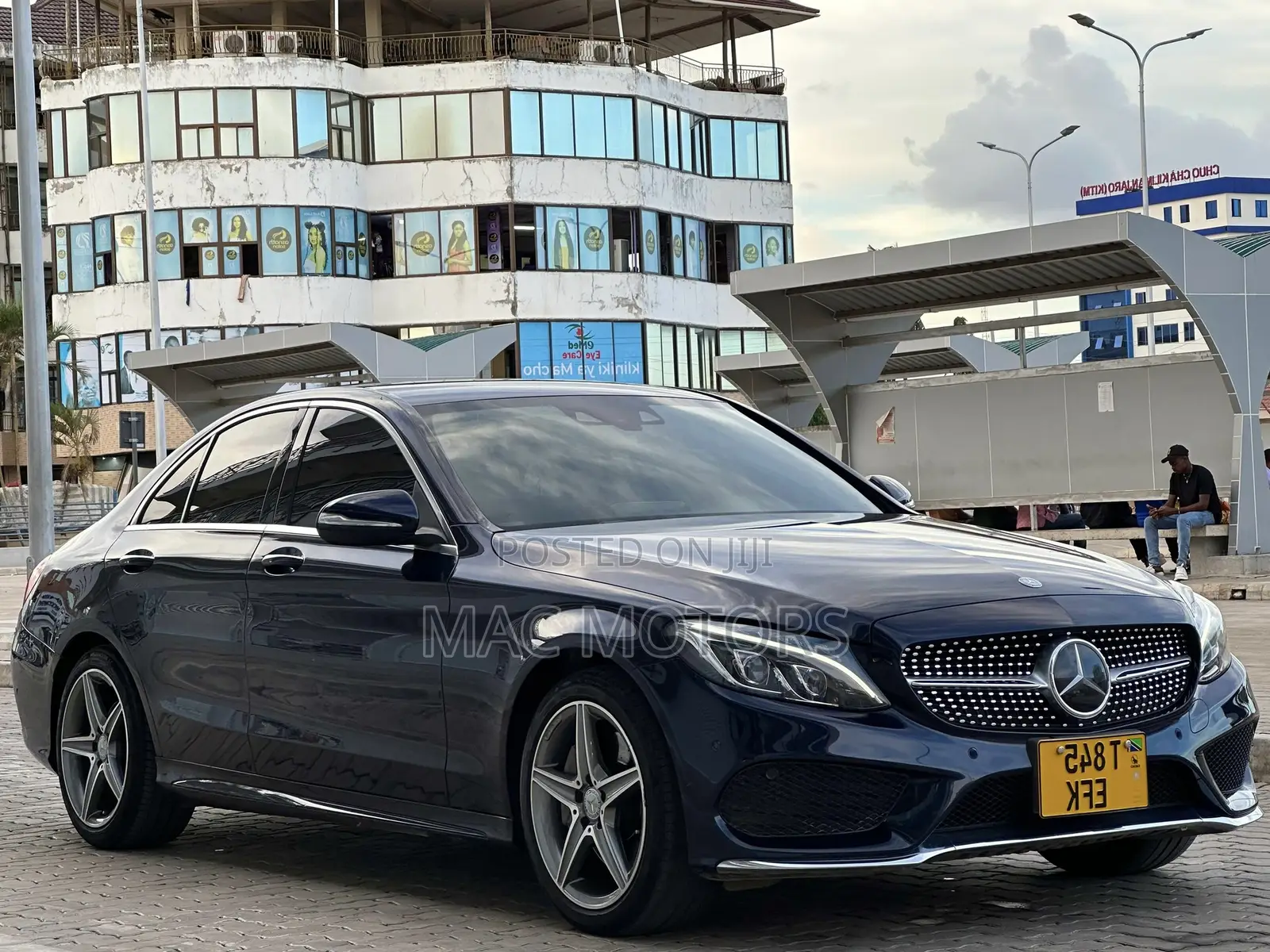 Mercedes-Benz C250 2014 Blue