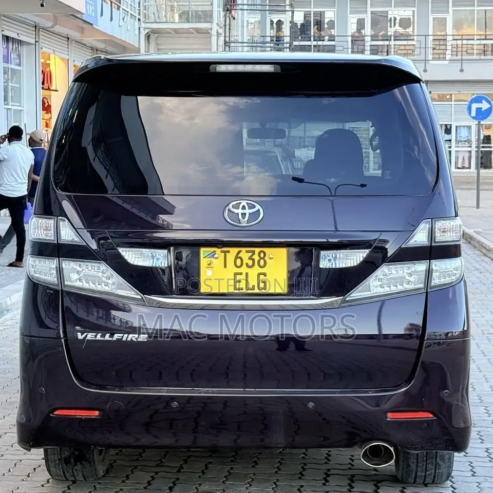 Toyota Vellfire 2011 Purple