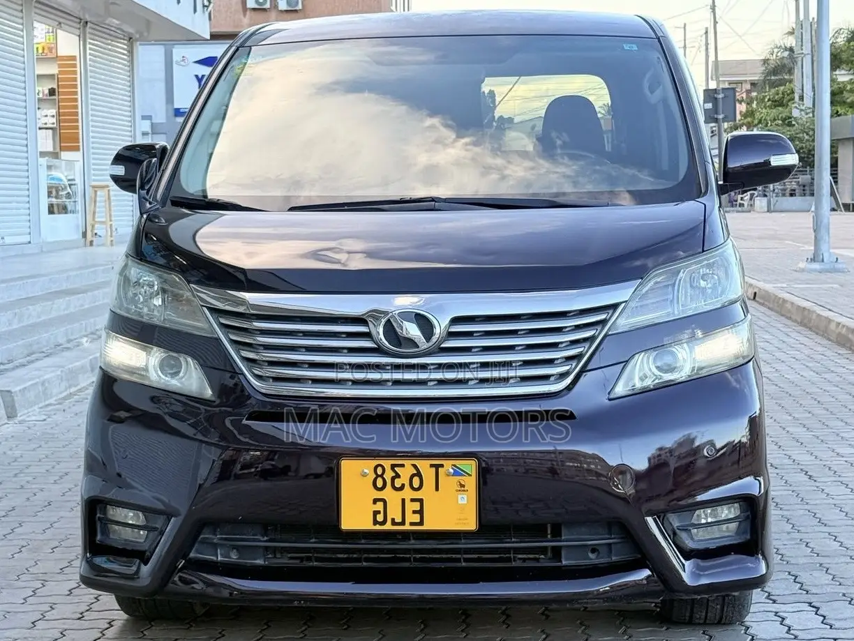 Toyota Vellfire 2011 Purple