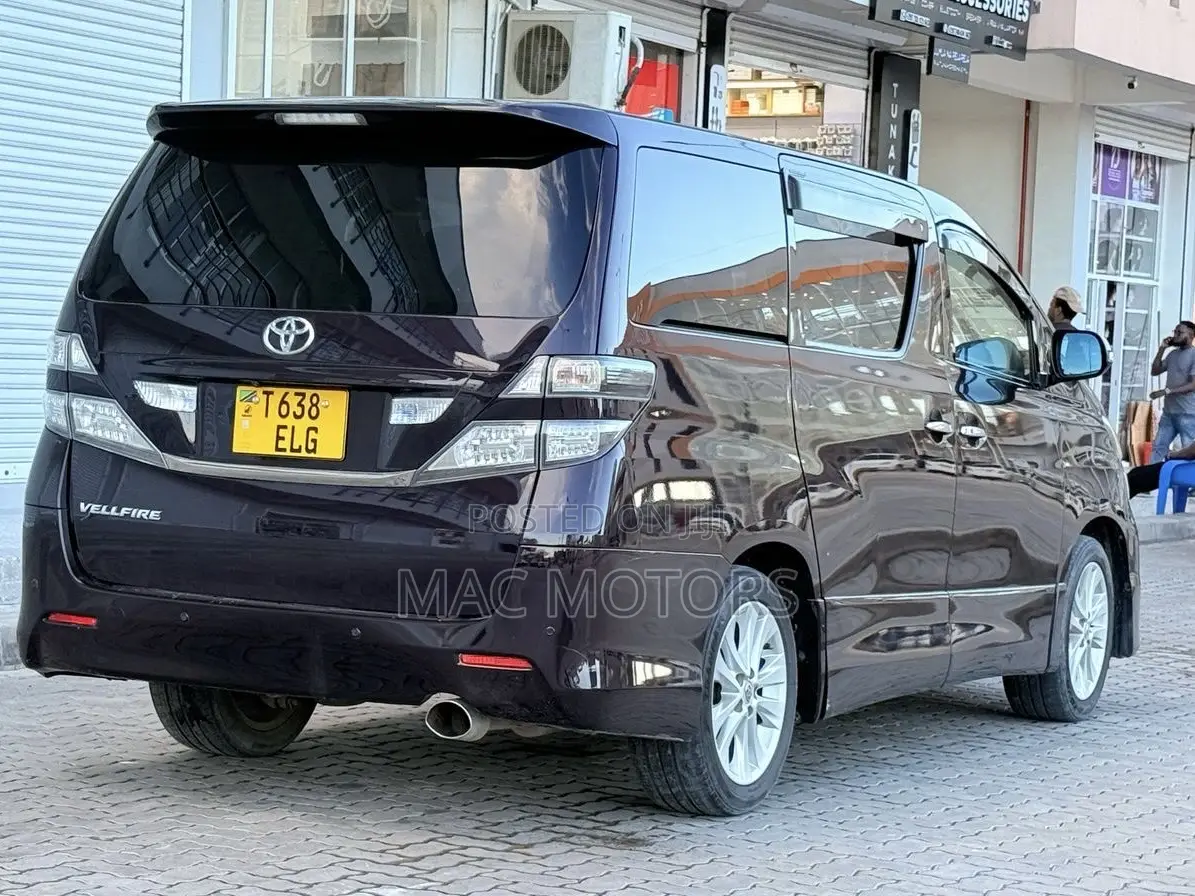 Toyota Vellfire 2011 Purple