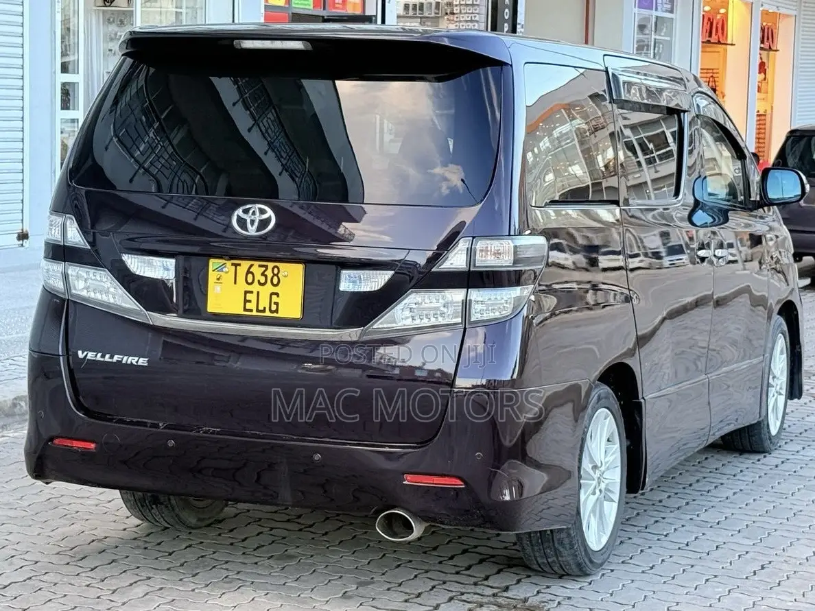 Toyota Vellfire 2011 Purple