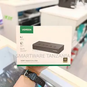 Hdmi Splitter With Remote 5 Port Switcher Selector Box