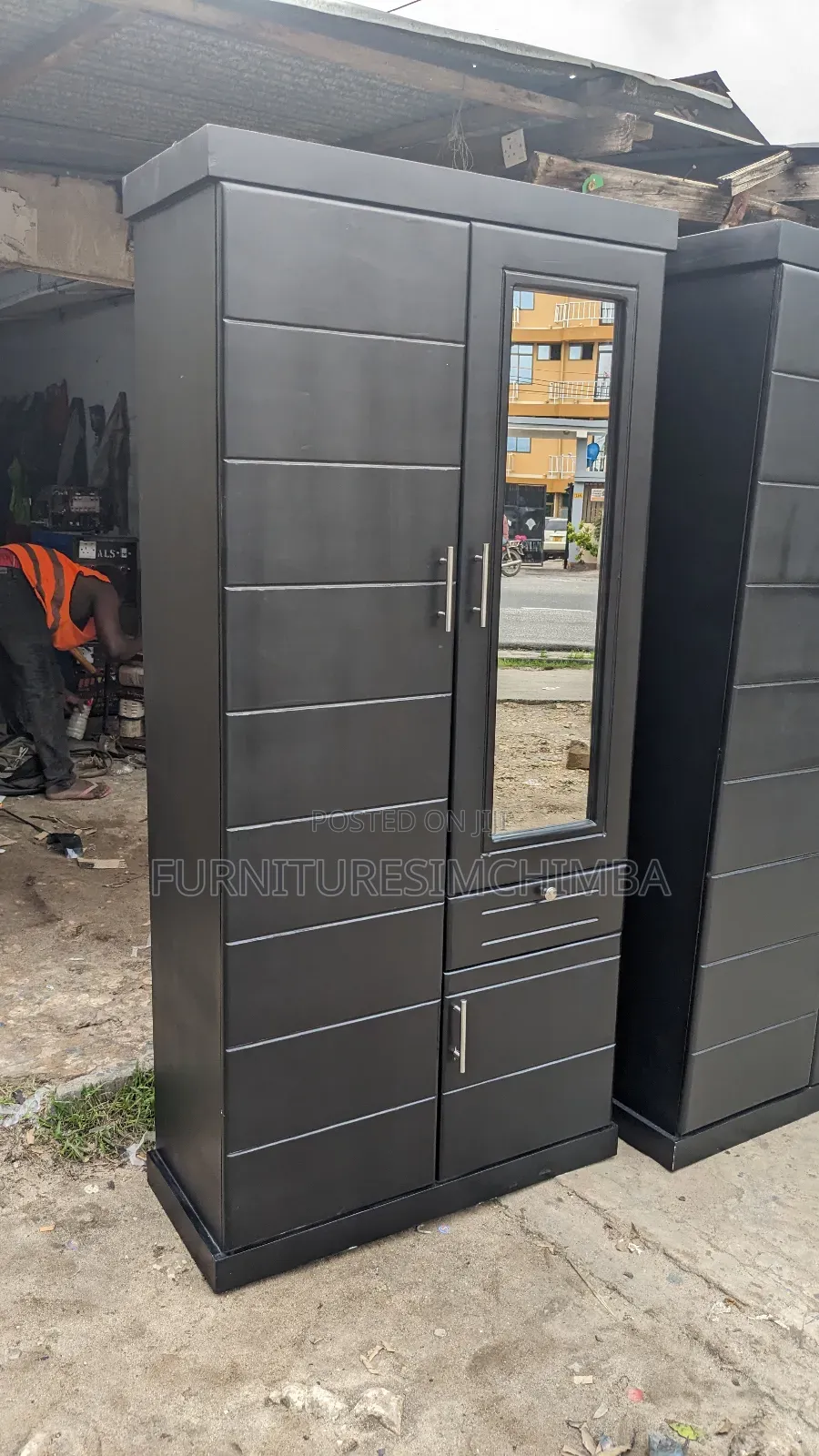 Kabati Za Nguo Two Doors