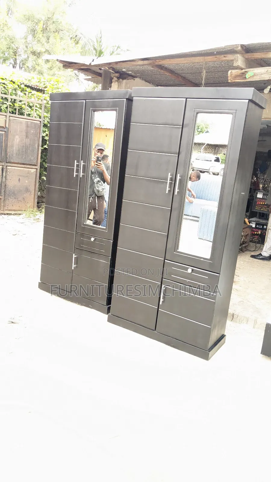 Kabati Za Nguo Two Doors