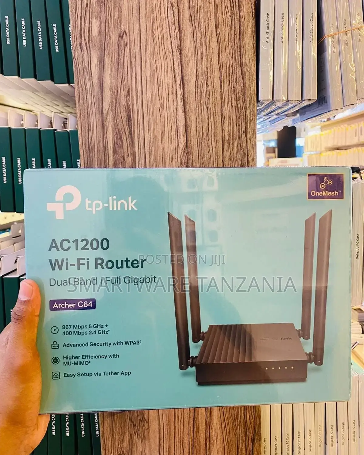 Tp-link Ac1200 Dual-band Gigabit Wi-fi Router Wi-fi Speed Up