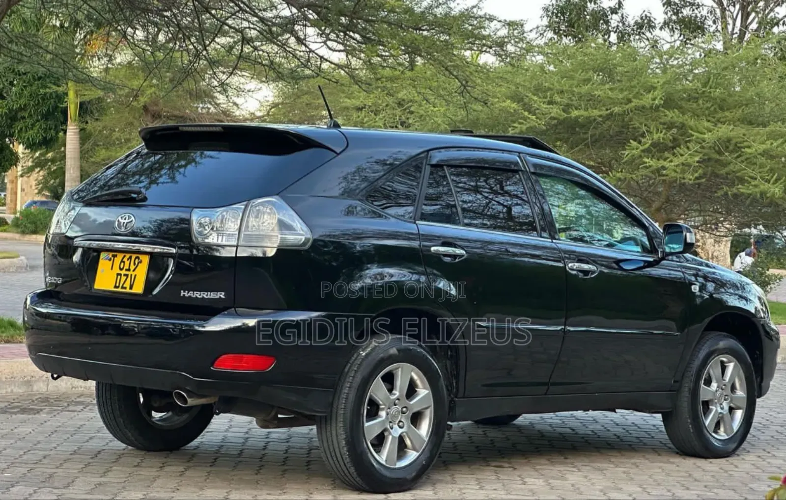 Toyota Harrier 2008 Black