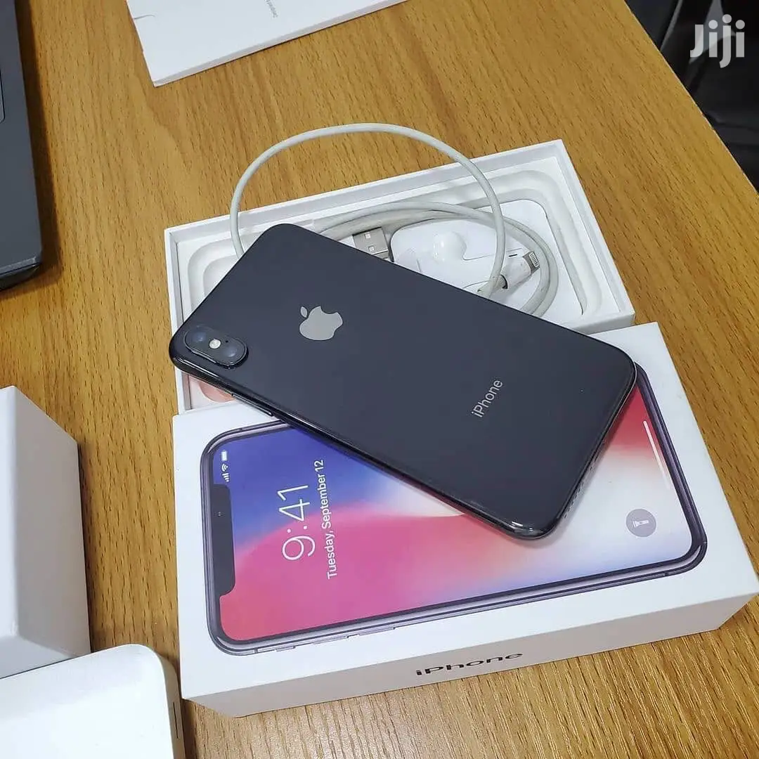 New Apple iPhone X 256 GB Black