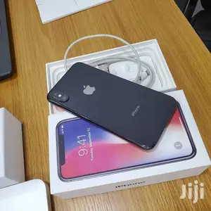 New Apple iPhone X 256 GB Black