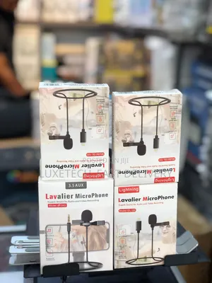 Wired Lavalier Microphone Gl-120 and Gi-043 (Apple/Android Connectors)