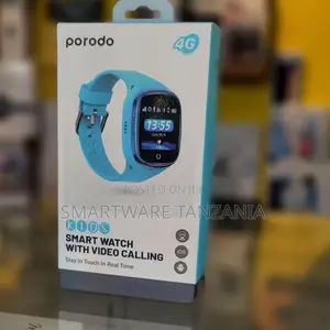 Porodo Kids 4g Smartwatch With Video Calling, Ios Android