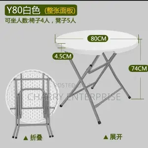 Foldable Table Meza Nzuri Inayo Jikunja