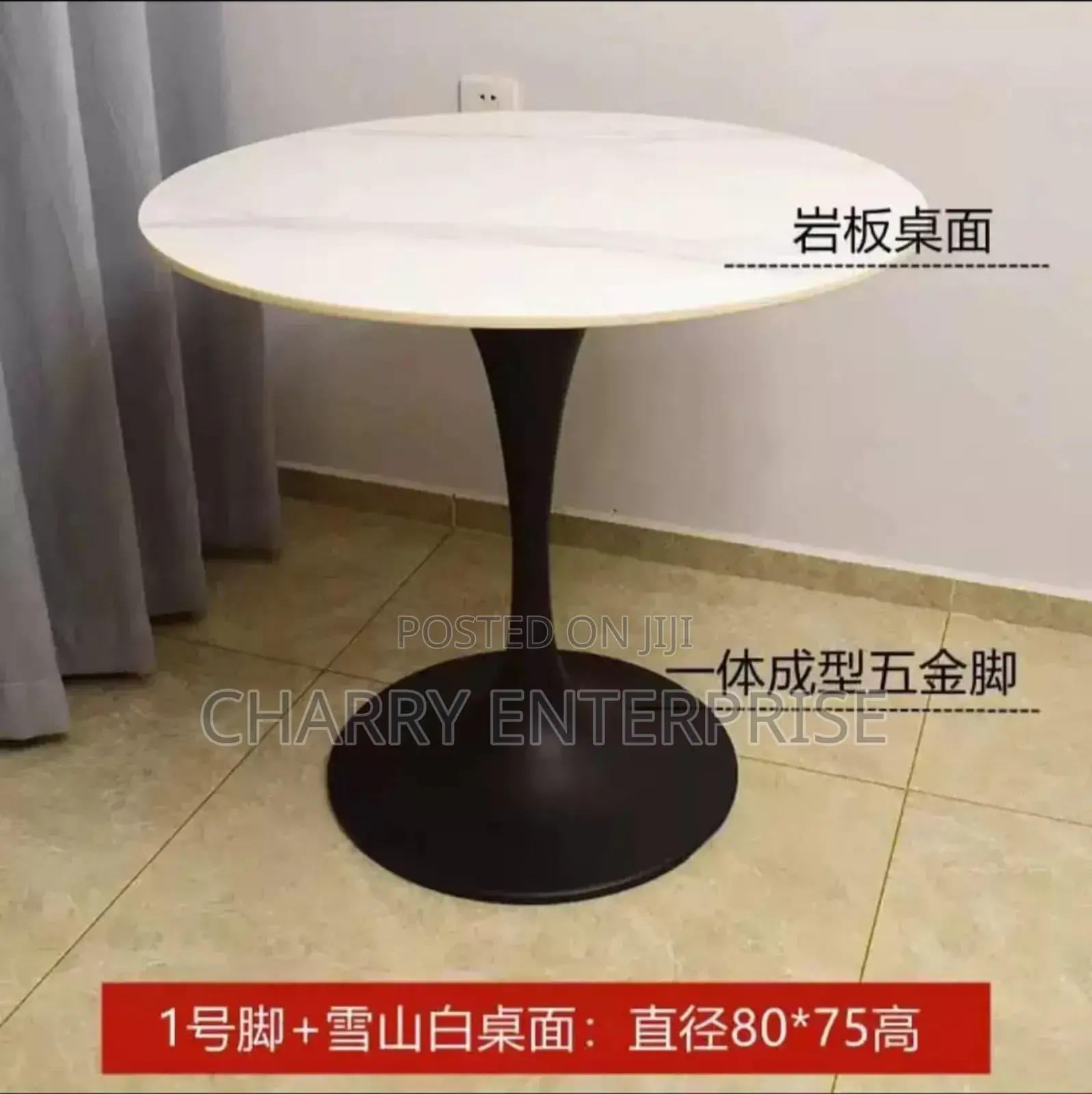 Marble Round Dining/ Living Room/Coffee Table for Home, Cafe