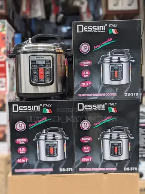 Dessini Electric Pressure Cooker 6 Liter 10-in-1 Multicooker